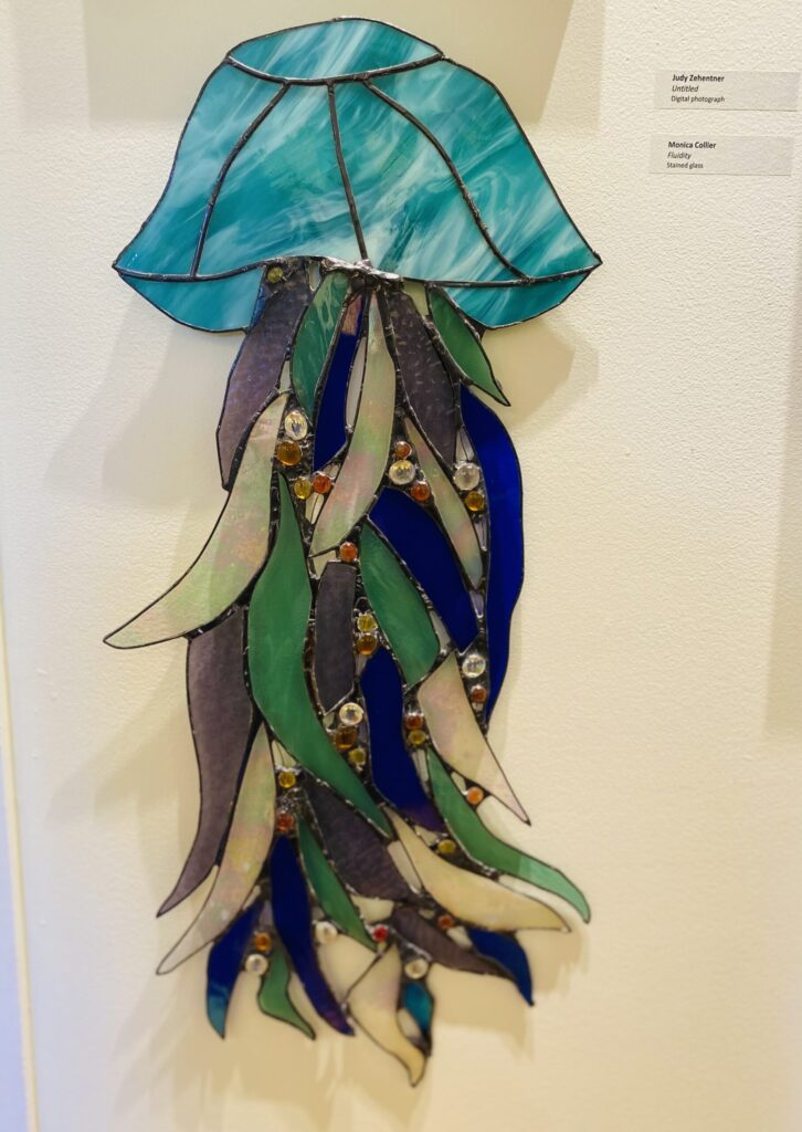 stained glass jellyfish